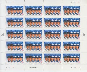 1997 USA Women In Military Service FS20  (Scott 3174) MNH