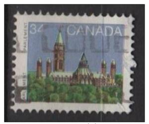 Canada 1982  Scott 925 used - 34c, Parliament Library 