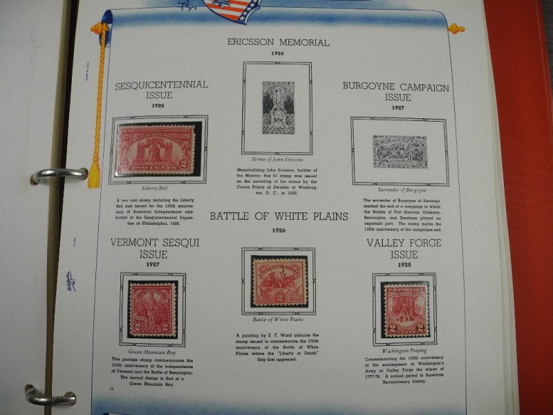 US, Amazing Mint  Stamp Collection in Lindner pages, mounted on White Ace pages