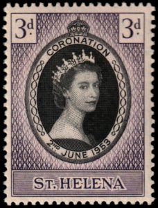 ✔️ SAINT HELENA ISLANDS 1953 - CORONATION - SC.  139 MNH ** [5CW2]