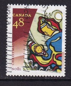 Canada  #1965 used 2002  Christmas 48c