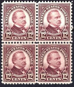 U.S. 693 FVF MNH Blk/4 (0718) 