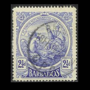 Barbados Scott # 131 U