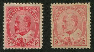 CANADA #90, 90e MINT