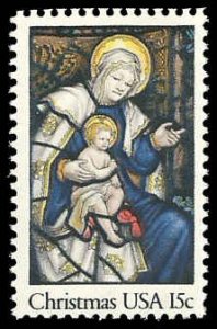 PCBstamps   US #1842 15c Christmas-Madonna,MNH, (8)