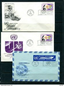 UN 1968  15 First Day of issues Covers  Used 11881