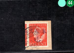 NED INDIE WW2 JAPAN DAI NIPPON SE BORNEO Samarinda Postmark LGREEN44