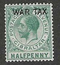 Gibraltar MR1  Mint  SCV$1.75