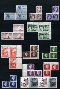 1952-1979 Canada Lot Mint NH Duplicates 320 337 340 351 362 363 401-405 835 836