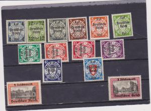 Danzig 241-254 Mint Hinged ( 243=MNH)