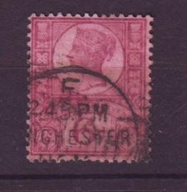 J19319 Jlstamp 1887 great britain used #119 queen