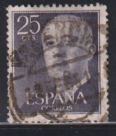 Spain 818 General Francisco Franco 1954