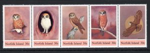 Norfolk Island 343 MNH 1984 Owls