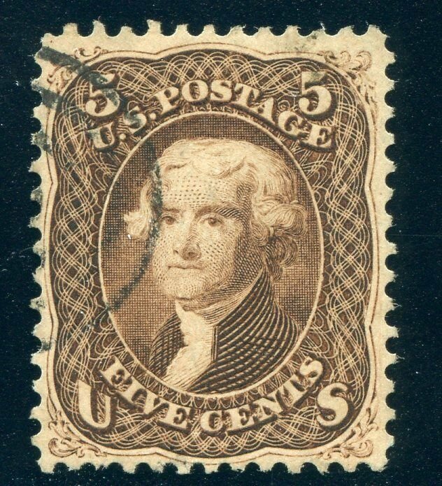 US SCOTT #76 GP Used-VF-XF Large Margins W/ Crowe Cert (GARY 12/13/20) 