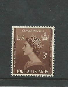 Tokelau Islands - QEll Coronation 1953