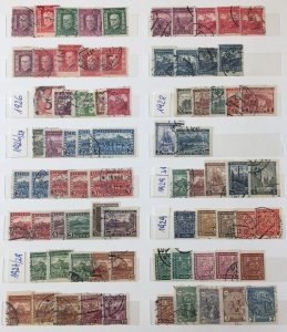 CZECH. REP. Large 1918/90s Used Collection (Aprx. 900 Items) KS11