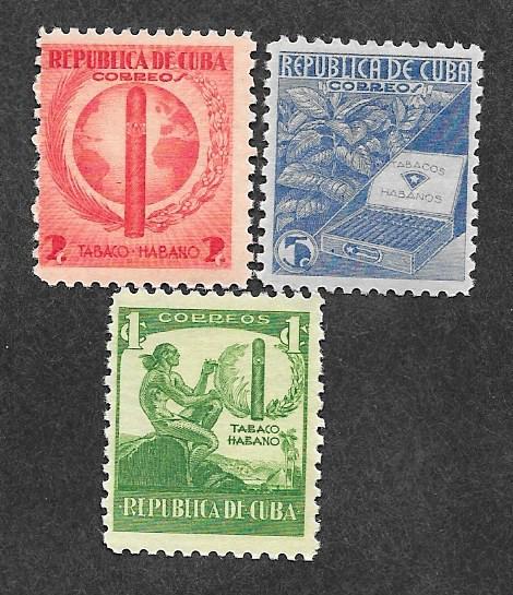 Cuba 356-358 Mint NH!