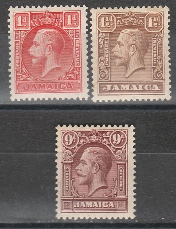 JAMAICA 1929 KGV SET