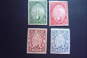 Vatican City Sc# B1-B4 Complete Set MNH CV $190.00