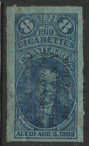 U.S. 8 Cigarette Springer #TA85b Stamp - Used Single