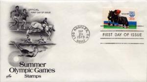 United States, First Day Cover, Olympics