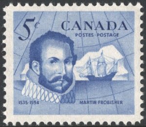 Canada SC#412 5¢ Sir Martin Frobisher Commemoration (1963) MNH
