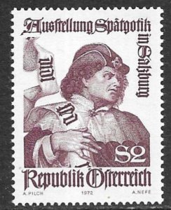 AUSTRIA 1972 St Hermes Late Gothic Art Exhibition Issue Sc 927 MNH