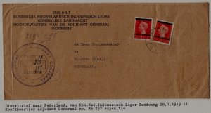 Indonesia/Netherlands cover 28.1.49