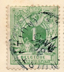 Belgium 1881 Early Issue Fine Used 1c. NW-04772