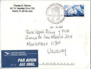 United States Airmail Issues 80c Mount McKinley, Alaska 2001 National Postal ...