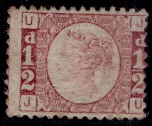 GB QV SG48, ½d rose-red plate 12, M MINT. Cat £120. JU