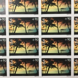 C-143   Hagatna Bay Guam    MNH 90¢  sheet of 20    FV $18.00    2007