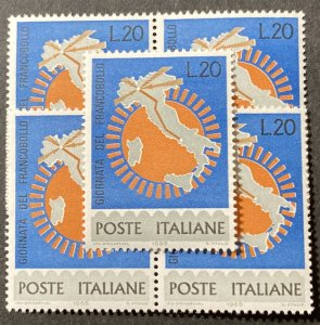 Italy 1965 #924, Stamp Day, Wholesale Lot of 5, MNH, CV $1.25