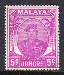 Malaya (Johore) - Scott #134 - MH - SCV $1.25