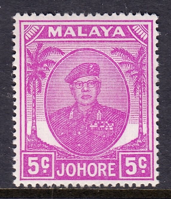 Malaya (Johore) - Scott #134 - MH - SCV $1.25