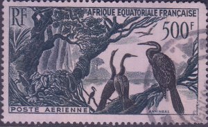 French Colonies - French Equatorial Africa #C37  Used