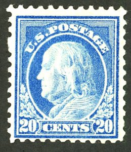 U.S. #515 MINT WITH APS CERT OG NH