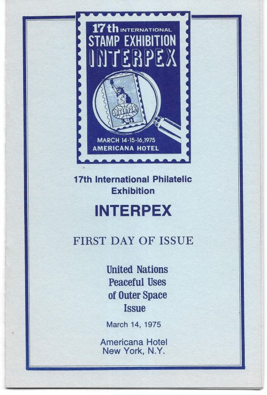 United Nations Show First Day Folders 4 Different