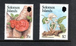 SOLOMON ISLANDS 517-18 MNH VF Fungi SCV $3.75