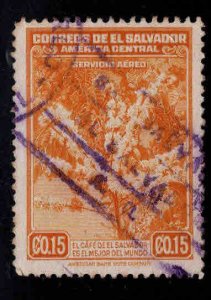 El Salvador Scott c73 Used airmail  stamp