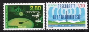 EUROPA 1994 - Andorra France - Great Discoveries - MNH Set