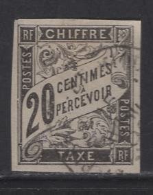 FRENCH COLONIES  J8  USED