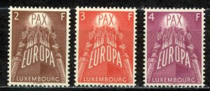 Luxembourg Sc# 329-331 MNH 1957 Europa