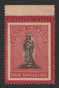 BRITISH VIRGIN ISLANDS 1867 St Ursula 1/- b