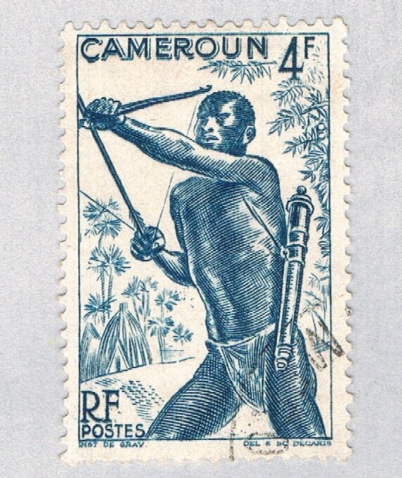 Cameroun Archer green 4f (AP128601)