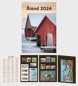 Aland Islands Åland Finland 2024 Stamp Year set MNH