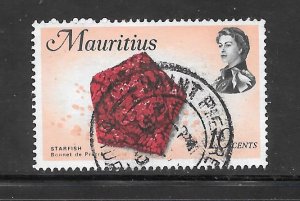 Mauritius #343 Used Single