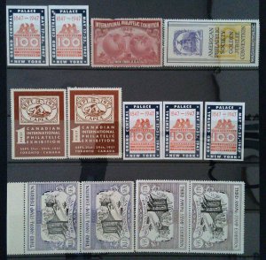 Cinderella Stamps - Lot