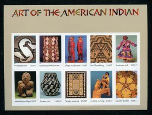 US Scott 3873 Art of American Indian Sheet Mint NH