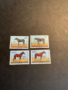 Stamps Senegal Scott #338-41 never hinged